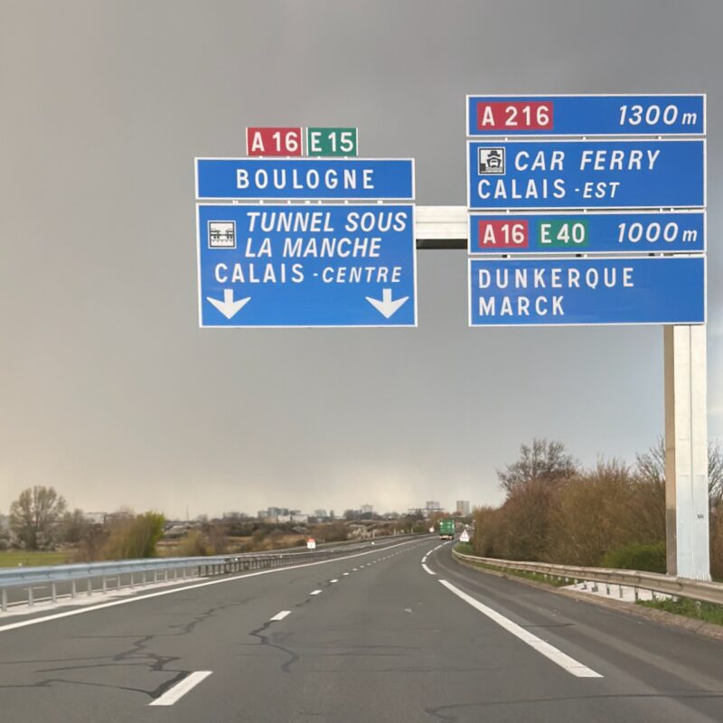 Driving home from the Alps. Image © PlanetSKI